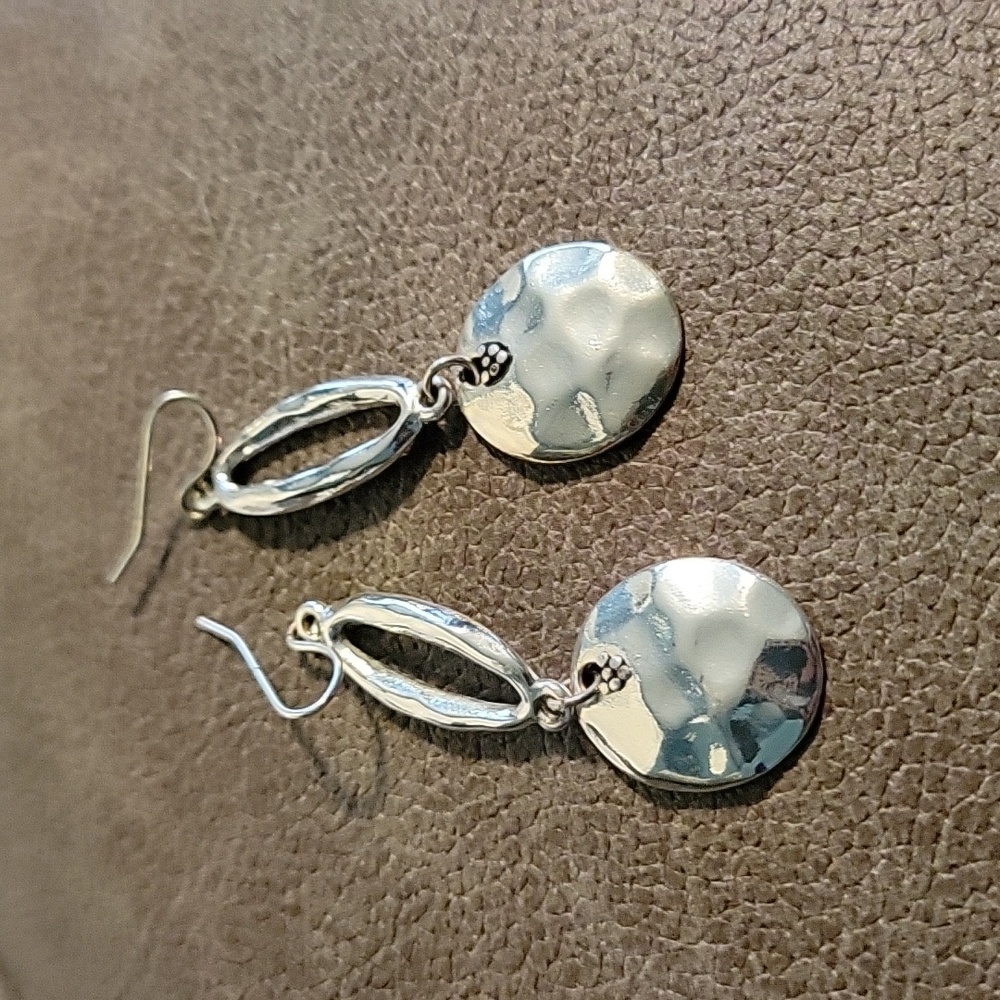 Hammered Metal earrings